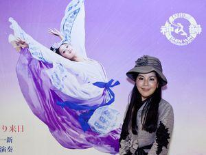 著名旅日臺灣畫家池依依依女士