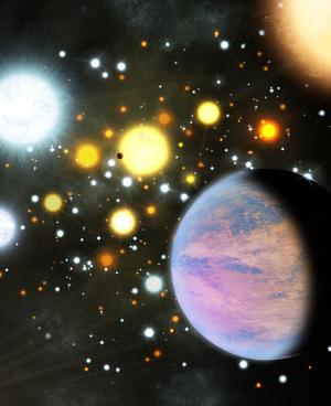 天文學家在恒星團內發現了外來行星
