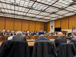 “国际宗教自由圆桌会议”十二月七日在美国国务院大楼内举办例会。