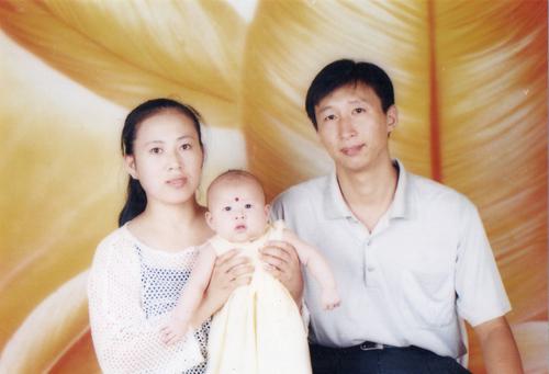 陳天傑、妻子楊宗英和女兒