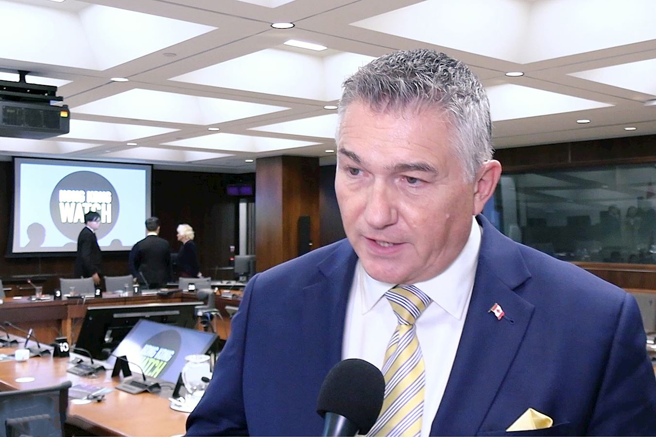 加拿大影子國防部長、國會議員貝贊(James Bezan)